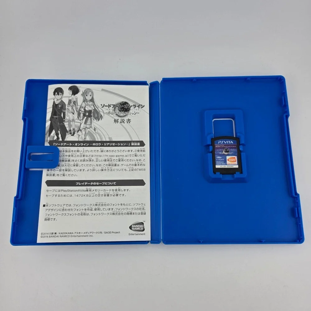 Sword Art Online‎ Hollow Realization PS Vita Japanese Import Bandai Namco Good